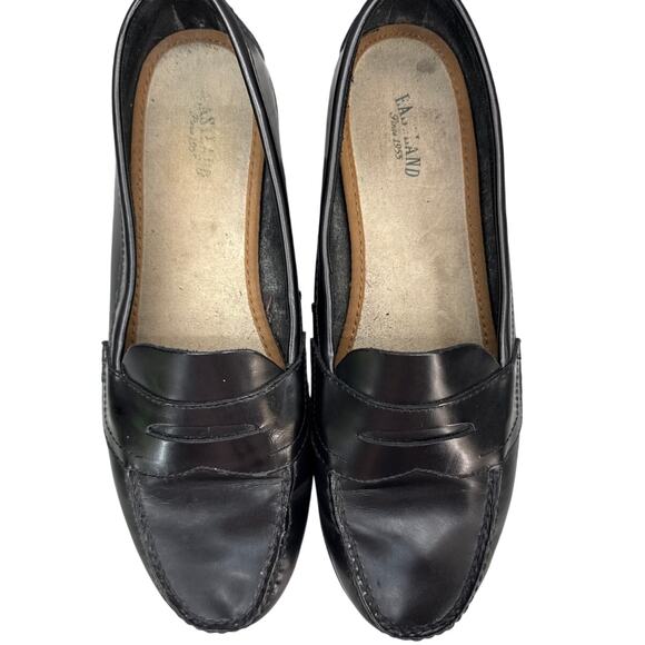Eastland Classic II Black Patent Leather Slip On Penny Loafer Women 10 - Picture 6 of 8